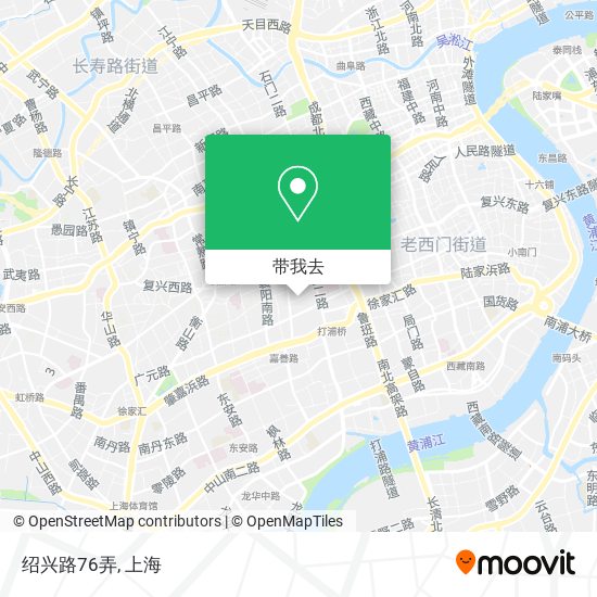 绍兴路76弄地图