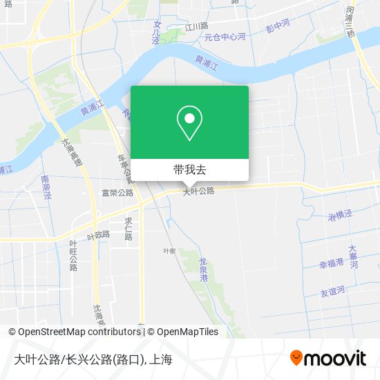 大叶公路/长兴公路(路口)地图