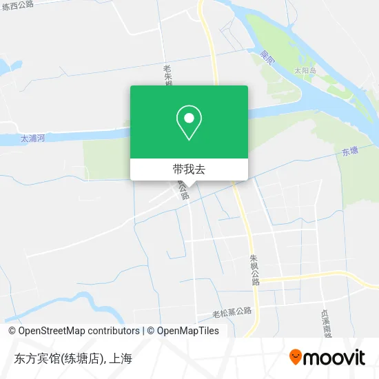 东方宾馆(练塘店)地图