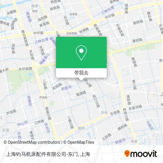 上海钧马机床配件有限公司-东门地图