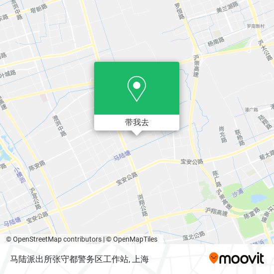 马陆派出所张守都警务区工作站地图