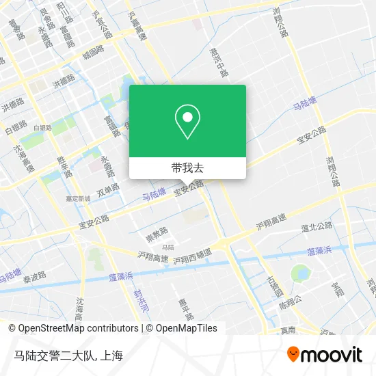 马陆交警二大队地图