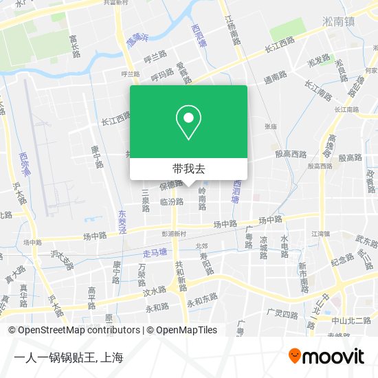 一人一锅锅贴王地图