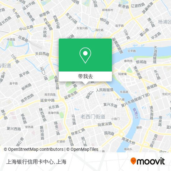 上海银行信用卡中心地图