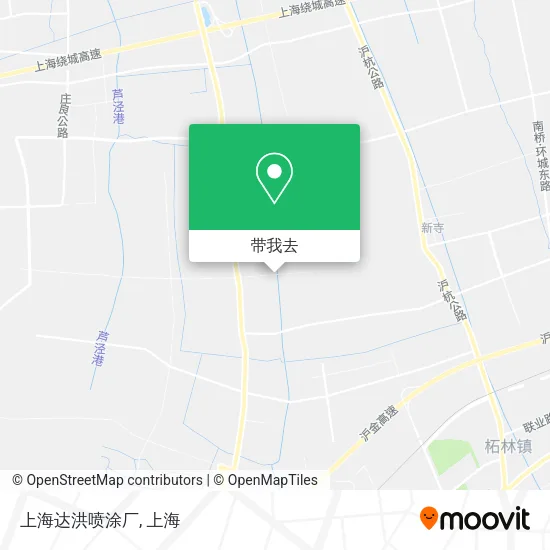 上海达洪喷涂厂地图