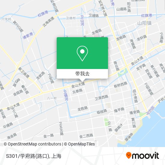 S301/学府路(路口)地图