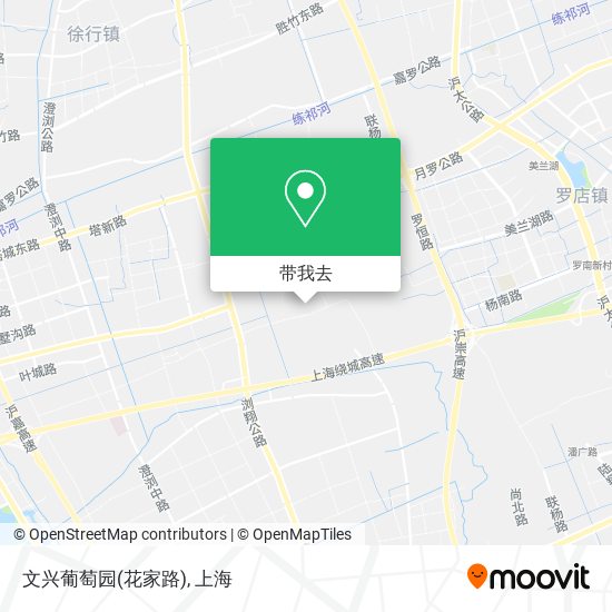 文兴葡萄园(花家路)地图