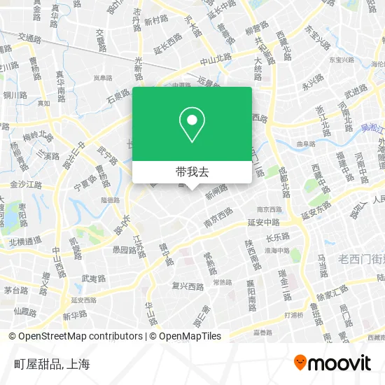 町屋甜品地图
