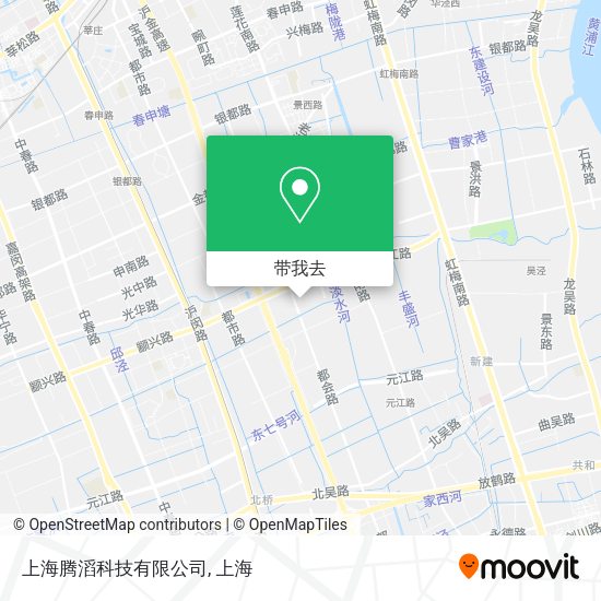 上海腾滔科技有限公司地图