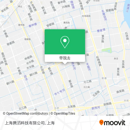上海腾滔科技有限公司地图