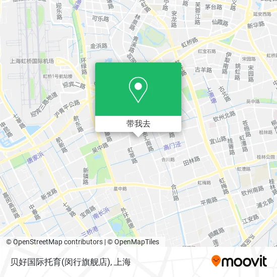 贝好国际托育(闵行旗舰店)地图