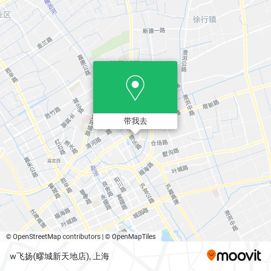 w飞扬(疁城新天地店)地图