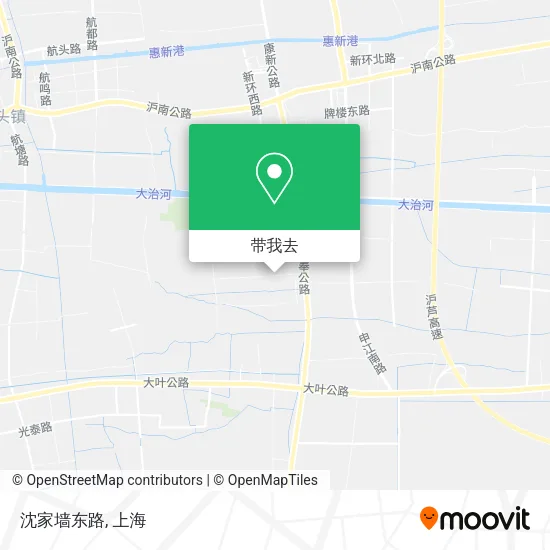 沈家墙东路地图