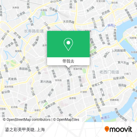 鎏之彩美甲美睫地图