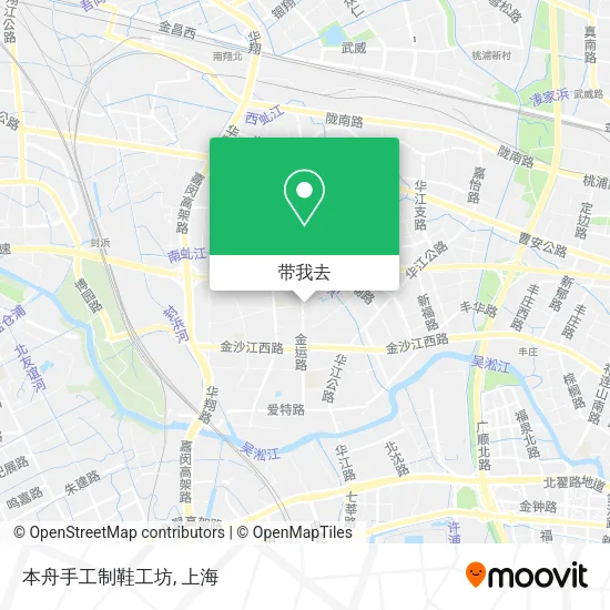 本舟手工制鞋工坊地图