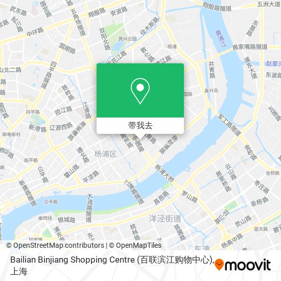 Bailian Binjiang Shopping Centre (百联滨江购物中心)地图