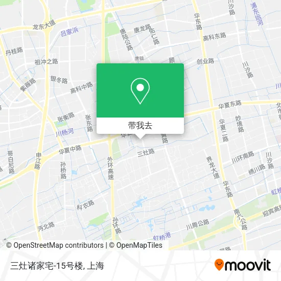 三灶诸家宅-15号楼地图