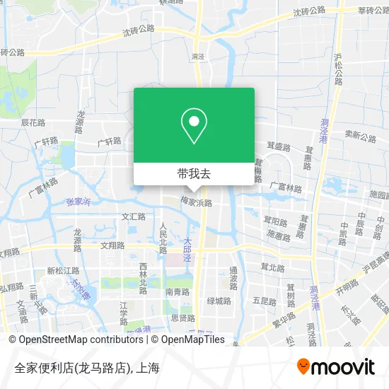 全家便利店(龙马路店)地图