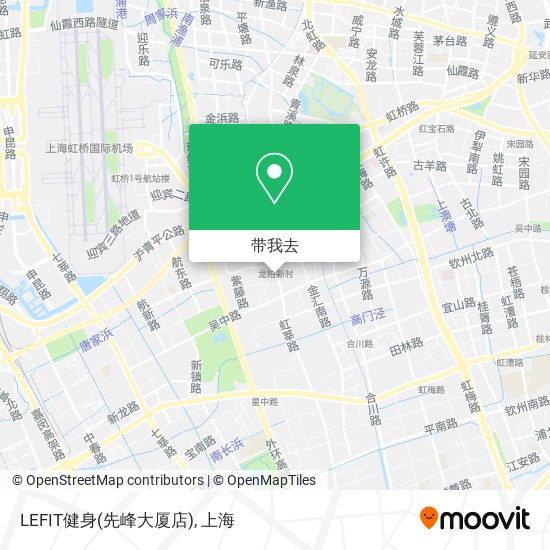 LEFIT健身(先峰大厦店)地图
