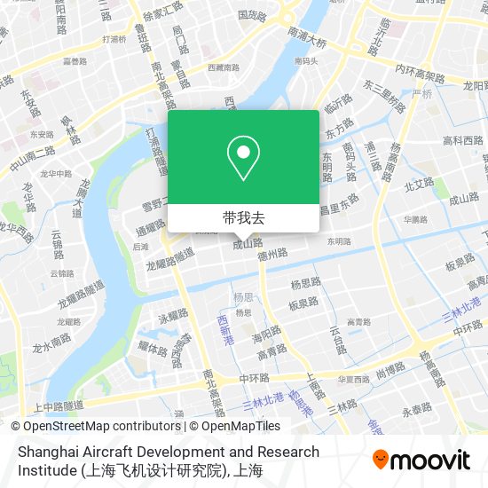 Shanghai Aircraft Development and Research Institude (上海飞机设计研究院)地图