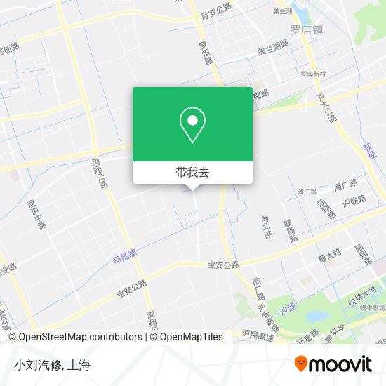 小刘汽修地图