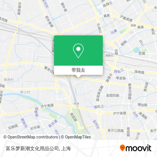 富乐梦新潮文化用品公司地图