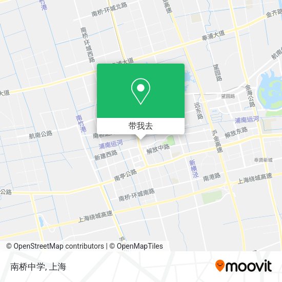 南桥中学地图