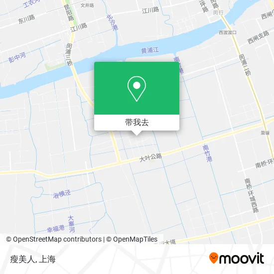 瘦美人地图
