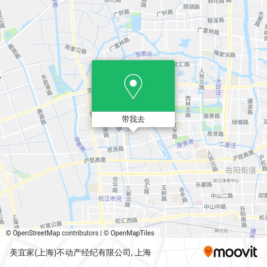 美宜家(上海)不动产经纪有限公司地图