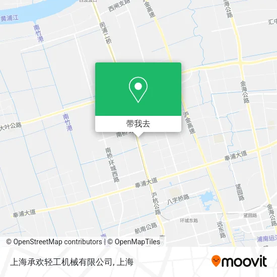 上海承欢轻工机械有限公司地图