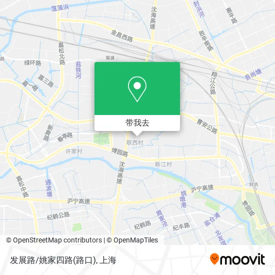 发展路/姚家四路(路口)地图
