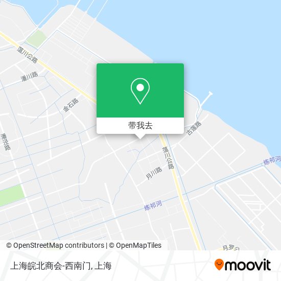 上海皖北商会-西南门地图