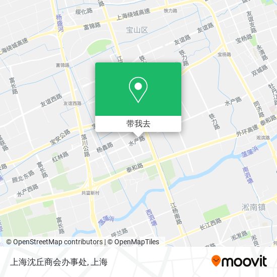 上海沈丘商会办事处地图