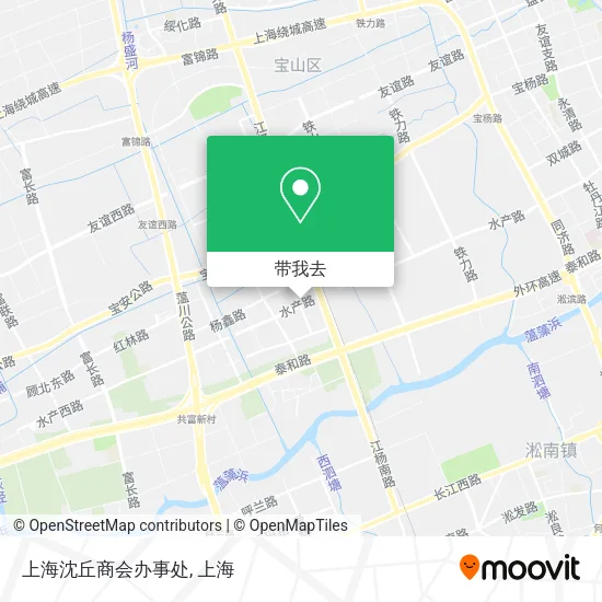 上海沈丘商会办事处地图