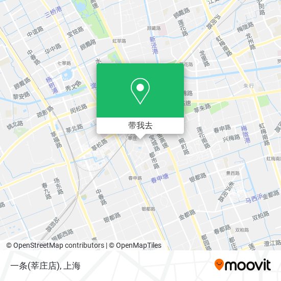 一条(莘庄店)地图