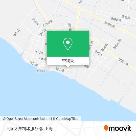 上海戈腾制冰服务部地图