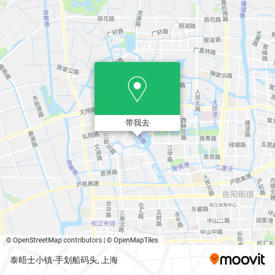 泰晤士小镇-手划船码头地图