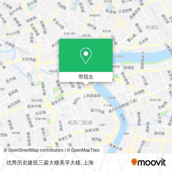 优秀历史建筑三菱大楼美孚大楼地图