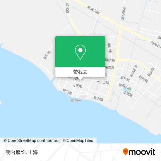 明台服饰地图