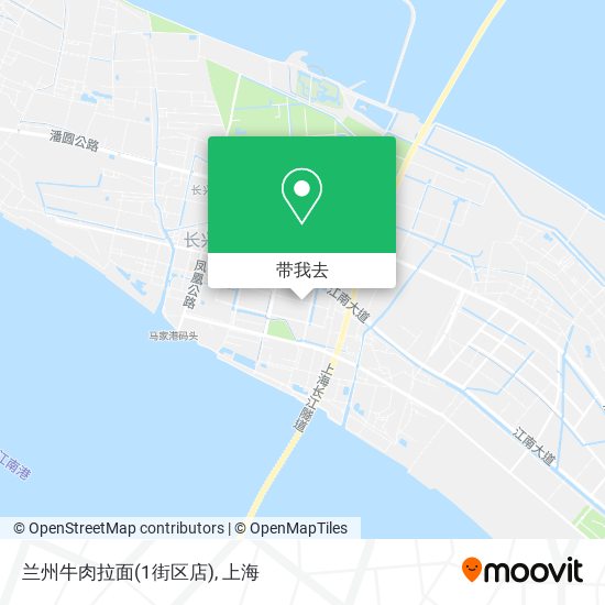 兰州牛肉拉面(1街区店)地图