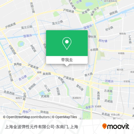 上海金波弹性元件有限公司-东南门地图