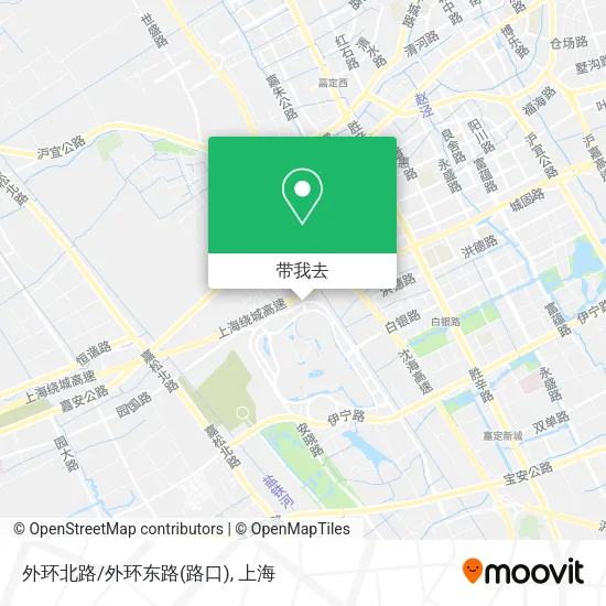 外环北路/外环东路(路口)地图