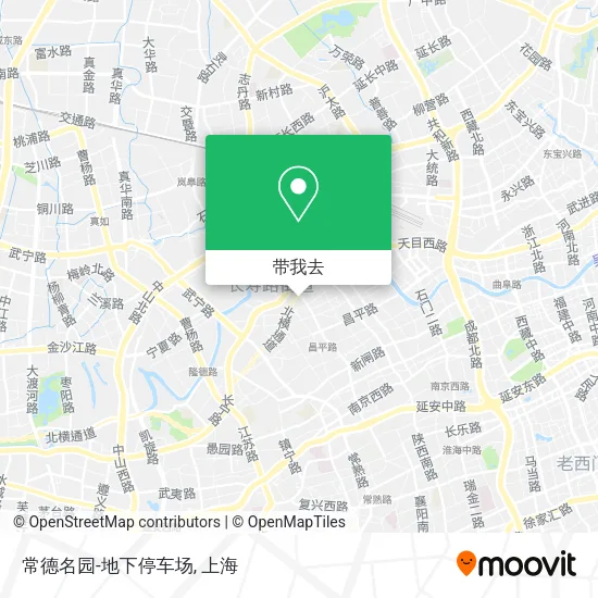 常德名园-地下停车场地图