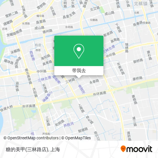 糖的美甲(三林路店)地图