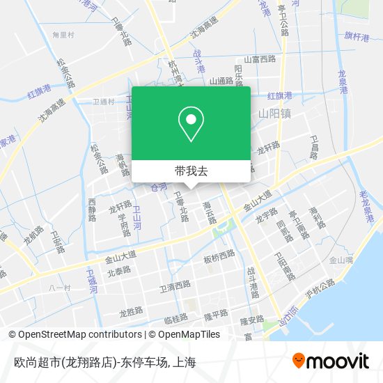 欧尚超市(龙翔路店)-东停车场地图