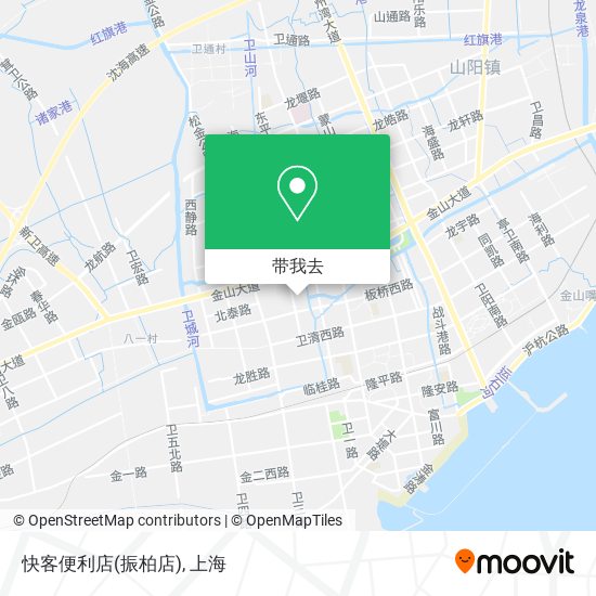 快客便利店(振柏店)地图