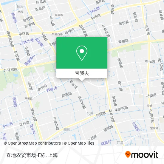 喜地农贸市场-F栋地图
