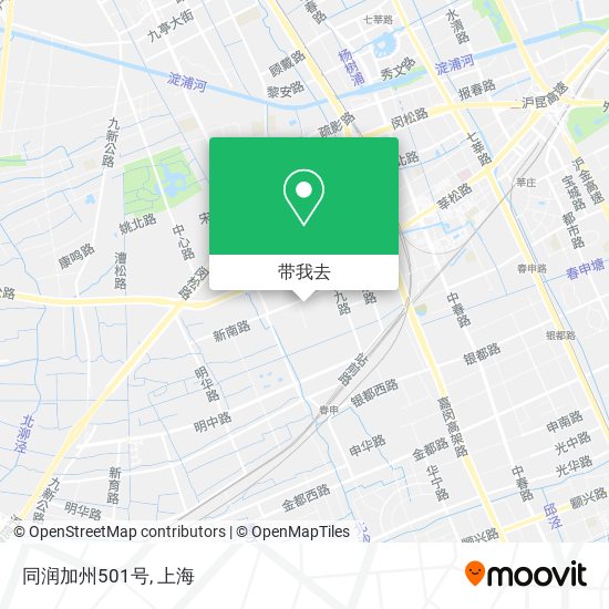 同润加州501号地图