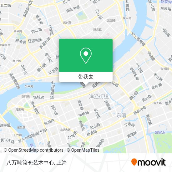 八万吨筒仓艺术中心地图