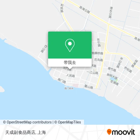天成副食品商店地图